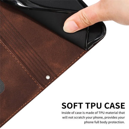 For Motorola Edge 50 Neo 5G / Moto S50 5G / Thinkphone 25 5G Case Handbag Imprinted Triangle Leather Phone Cover