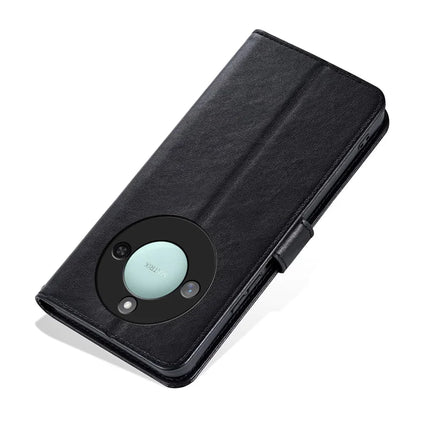 AZNS For Honor X60 5G Case Anti-Scratch PU Leather Stand Wallet Phone Cover