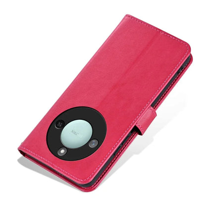 AZNS For Honor X60 5G Case Anti-Scratch PU Leather Stand Wallet Phone Cover