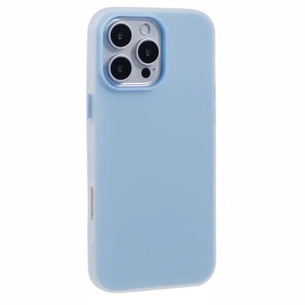 For iPhone 16 Pro Max Case Detachable TPU Shockproof Phone Cover - Blue