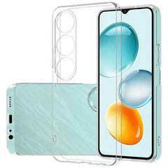 For Honor Play 9C Clear Phone Case Ultra-Thin Flexible TPU Back Cover
