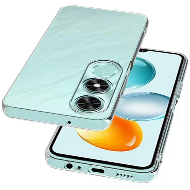 For Honor Play 9C Clear Phone Case Ultra-Thin Flexible TPU Back Cover