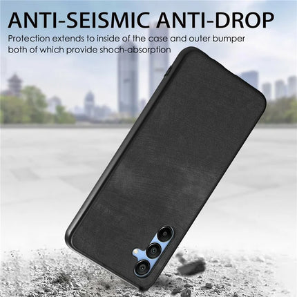 For Samsung Galaxy A16 4G / 5G Case Retro Leather + TPU Shockproof Protective Phone Cover