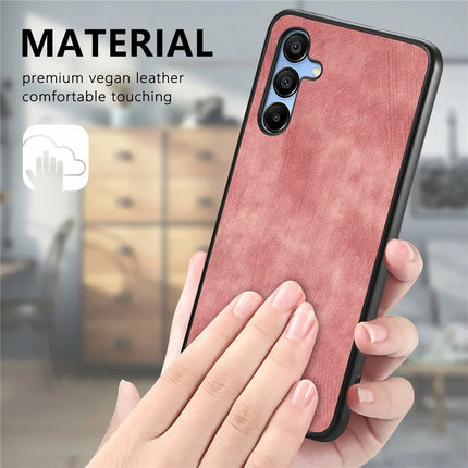 For Samsung Galaxy A16 4G / 5G Case Retro Leather + TPU Shockproof Protective Phone Cover