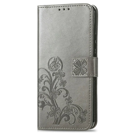 For Google Pixel 9 / Pixel 9 Pro Leather Case Four-Leaf Clover Wallet Phone Cover