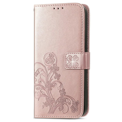 For Google Pixel 9 / Pixel 9 Pro Leather Case Four-Leaf Clover Wallet Phone Cover