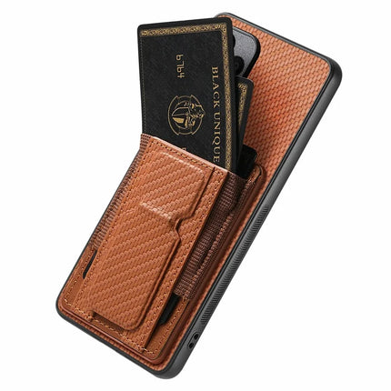 For Samsung Galaxy A06 Case Kickstand Card Holder Leather Back Cover