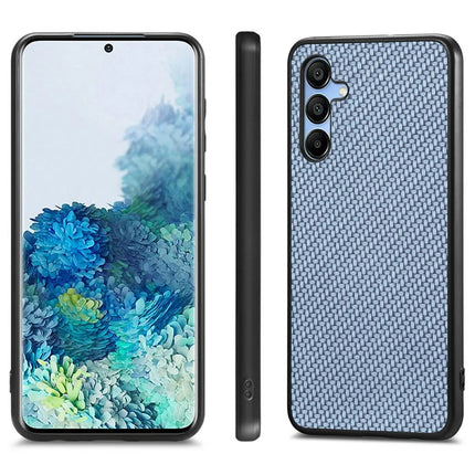 For Samsung Galaxy A16 4G / 5G Case Carbon Fiber Texture PU+PC+TPU Phone Cover
