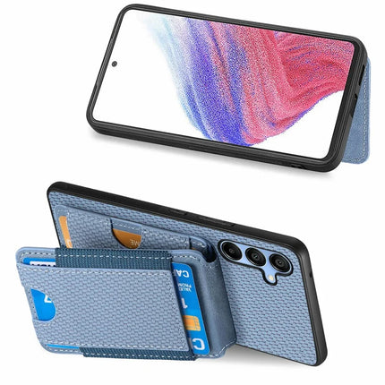 For Samsung Galaxy A16 4G / 5G Case Card Holder Leather+PC+TPU Kickstand Phone Cover