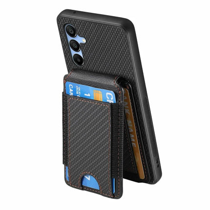 For Samsung Galaxy A16 4G / 5G Case Card Holder Leather+PC+TPU Kickstand Phone Cover