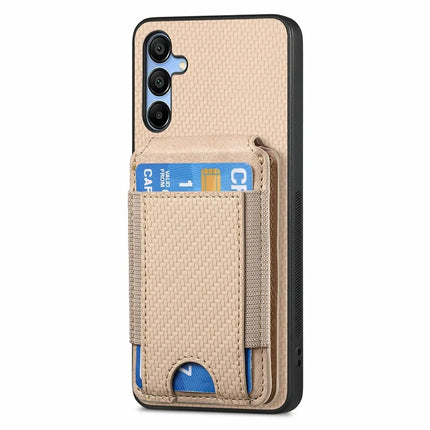 For Samsung Galaxy A16 4G / 5G Case Card Holder Leather+PC+TPU Kickstand Phone Cover