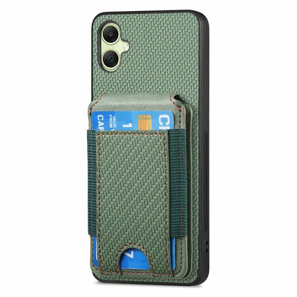 For Samsung Galaxy A06 Case Card Holder Leather+PC+TPU Kickstand Phone Cover