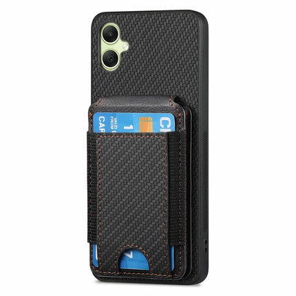For Samsung Galaxy A06 Case Card Holder Leather+PC+TPU Kickstand Phone Cover
