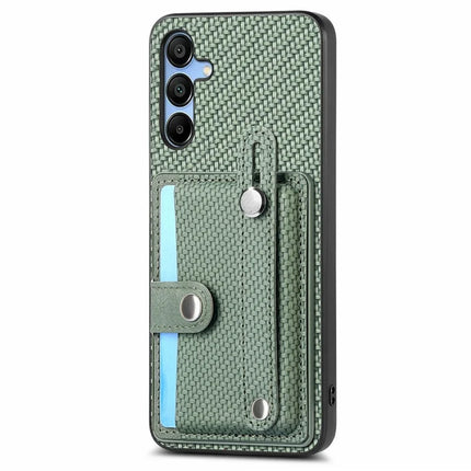 For Samsung Galaxy A16 4G / 5G Case Wristband Anti-Drop Leather Back Cover Card Holder