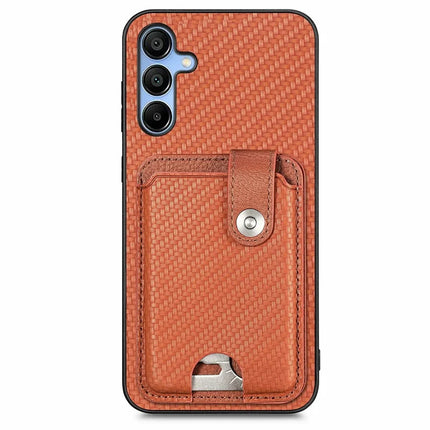 For Samsung Galaxy A16 4G / 5G Case Card Holder Leather+PC+TPU Phone Cover with Card Knife