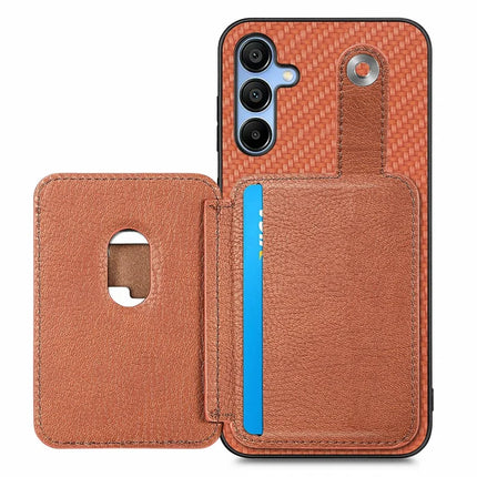 For Samsung Galaxy A16 4G / 5G Case Card Holder Leather+PC+TPU Phone Cover with Card Knife