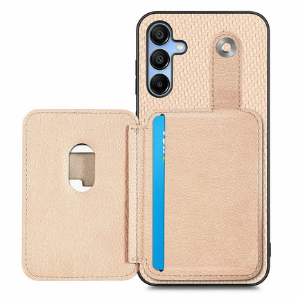For Samsung Galaxy A16 4G / 5G Case Card Holder Leather+PC+TPU Phone Cover with Card Knife