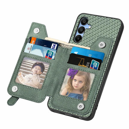 For Samsung Galaxy A16 4G / 5G Case Leather+PC+TPU Zipper Pocket Kickstand Phone Cover