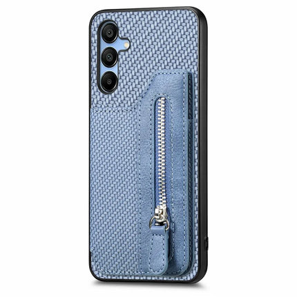 For Samsung Galaxy A16 4G / 5G Case Leather+PC+TPU Zipper Pocket Kickstand Phone Cover