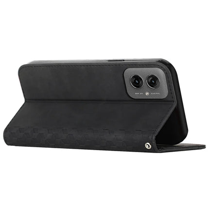 For Motorola Moto G55 5G Phone Cover Imprinted PU Leather Wallet Stand Case