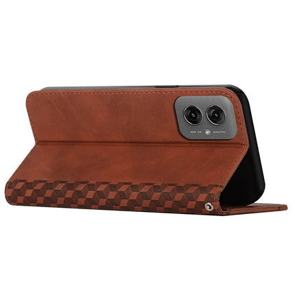 For Motorola Moto G55 5G Phone Cover Imprinted PU Leather Wallet Stand Case