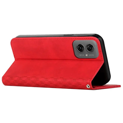 For Motorola Moto G55 5G Phone Cover Imprinted PU Leather Wallet Stand Case