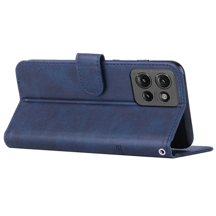 For Motorola Edge 50 5G Case Stand Flip Protective Leather Phone Cover