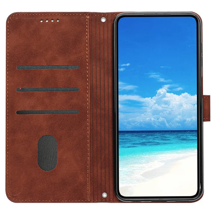 For Motorola Edge 50 Neo 5G / Moto S50 5G / Thinkphone 25 5G Case Viewing Stand PU Leather Phone Cover Imprinted Pattern