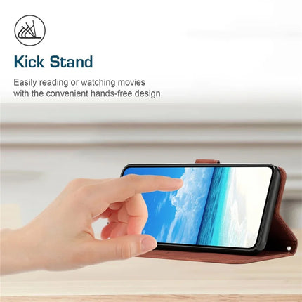 For Motorola Edge 50 Neo 5G / Moto S50 5G / Thinkphone 25 5G Case Viewing Stand PU Leather Phone Cover Imprinted Pattern