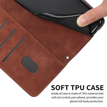For Motorola Edge 50 Neo 5G / Moto S50 5G / Thinkphone 25 5G Case Viewing Stand PU Leather Phone Cover Imprinted Pattern