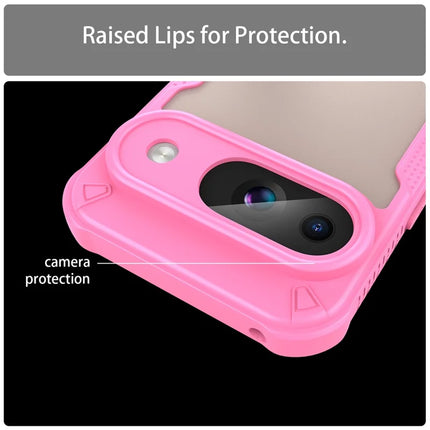 Armor Series For Google Pixel 9 Case PC+TPU Semi-Transparent Frosted Finish Protective Phone Cover