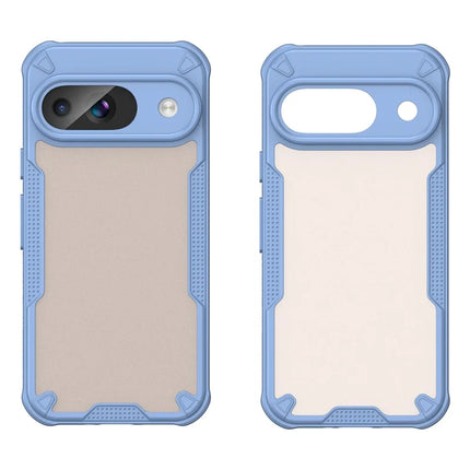 Armor Series For Google Pixel 9 Case PC+TPU Semi-Transparent Frosted Finish Protective Phone Cover