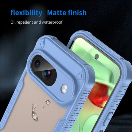 Armor Series For Google Pixel 9 Case PC+TPU Semi-Transparent Frosted Finish Protective Phone Cover