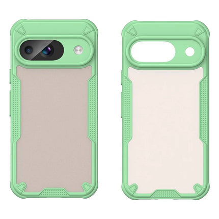 Armor Series For Google Pixel 9 Case PC+TPU Semi-Transparent Frosted Finish Protective Phone Cover