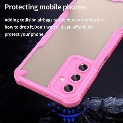 Armor Series For Samsung Galaxy A16 5G / 4G Case PC+TPU Semi-Transparent Frosted Finish Protective Phone Cover