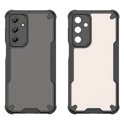 Armor Series For Samsung Galaxy A16 5G / 4G Case PC+TPU Semi-Transparent Frosted Finish Protective Phone Cover