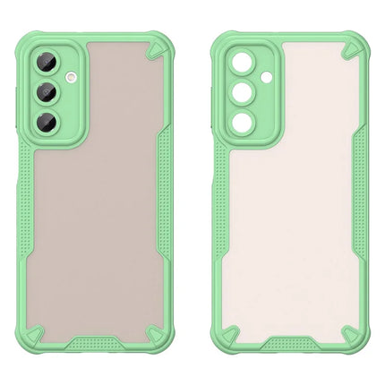 Armor Series For Samsung Galaxy A16 5G / 4G Case PC+TPU Semi-Transparent Frosted Finish Protective Phone Cover