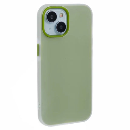 For iPhone 13 Case Detachable TPU Shockproof Phone Cover - Green