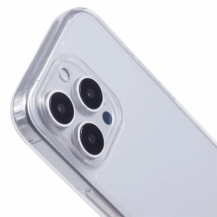 For iPhone 16 Pro Case TPU 1.8mm Clear Phone Cover with Lanyard Holes