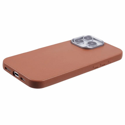 For iPhone 16 Pro Max Case Electroplating Lens Frame Textured TPU Shockproof Phone Cover