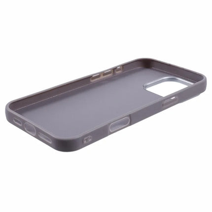 For iPhone 16 Pro Max Case Electroplating Lens Frame Textured TPU Shockproof Phone Cover