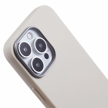 For iPhone 16 Pro Max Case Electroplating Lens Frame Textured TPU Shockproof Phone Cover