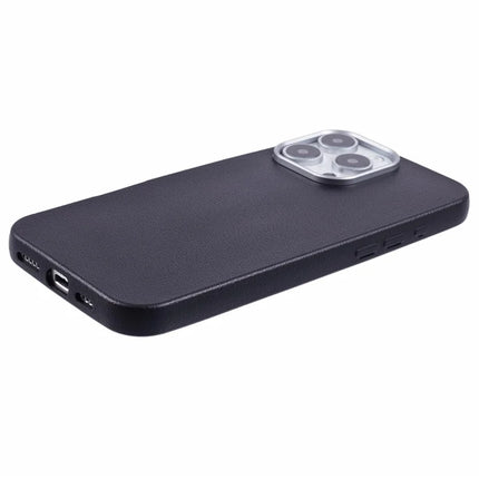For iPhone 16 Pro Max Case Electroplating Lens Frame Textured TPU Shockproof Phone Cover
