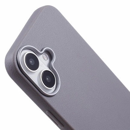 For iPhone 16 Plus Case Electroplating Lens Frame Textured TPU Shockproof Phone Cover