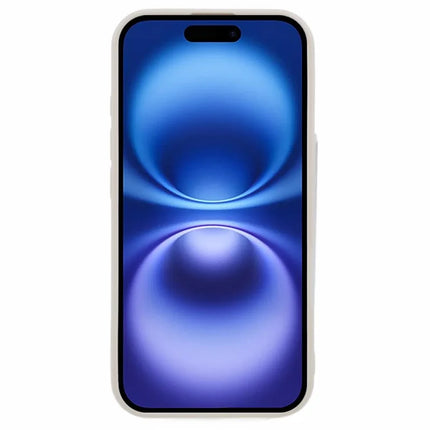 For iPhone 16 Plus Case Electroplating Lens Frame Textured TPU Shockproof Phone Cover