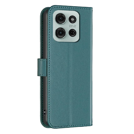 BINFEN COLOR BF17 For Motorola Moto G75 5G Case Wallet Folio Flip Leather Cover