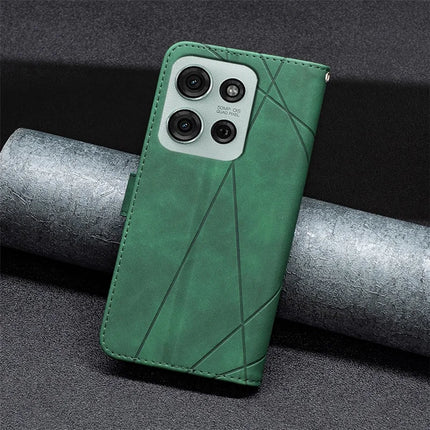 BINFEN COLOR BF05 For Motorola Moto G75 5G Case Leather Phone Cover Wallet Stand