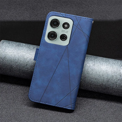BINFEN COLOR BF05 For Motorola Moto G75 5G Case Leather Phone Cover Wallet Stand
