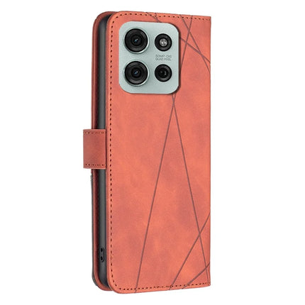 BINFEN COLOR BF05 For Motorola Moto G75 5G Case Leather Phone Cover Wallet Stand