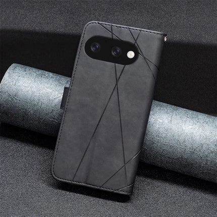 BINFEN COLOR BF05 For Google Pixel 9a Case Leather Phone Cover Wallet Stand